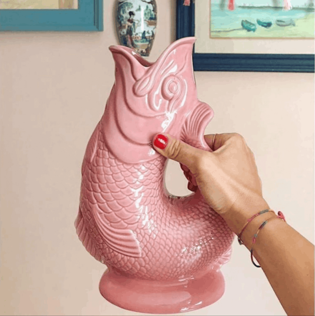 Où trouver une authentique carafe poisson glouglou (Gluggle Jug) ?