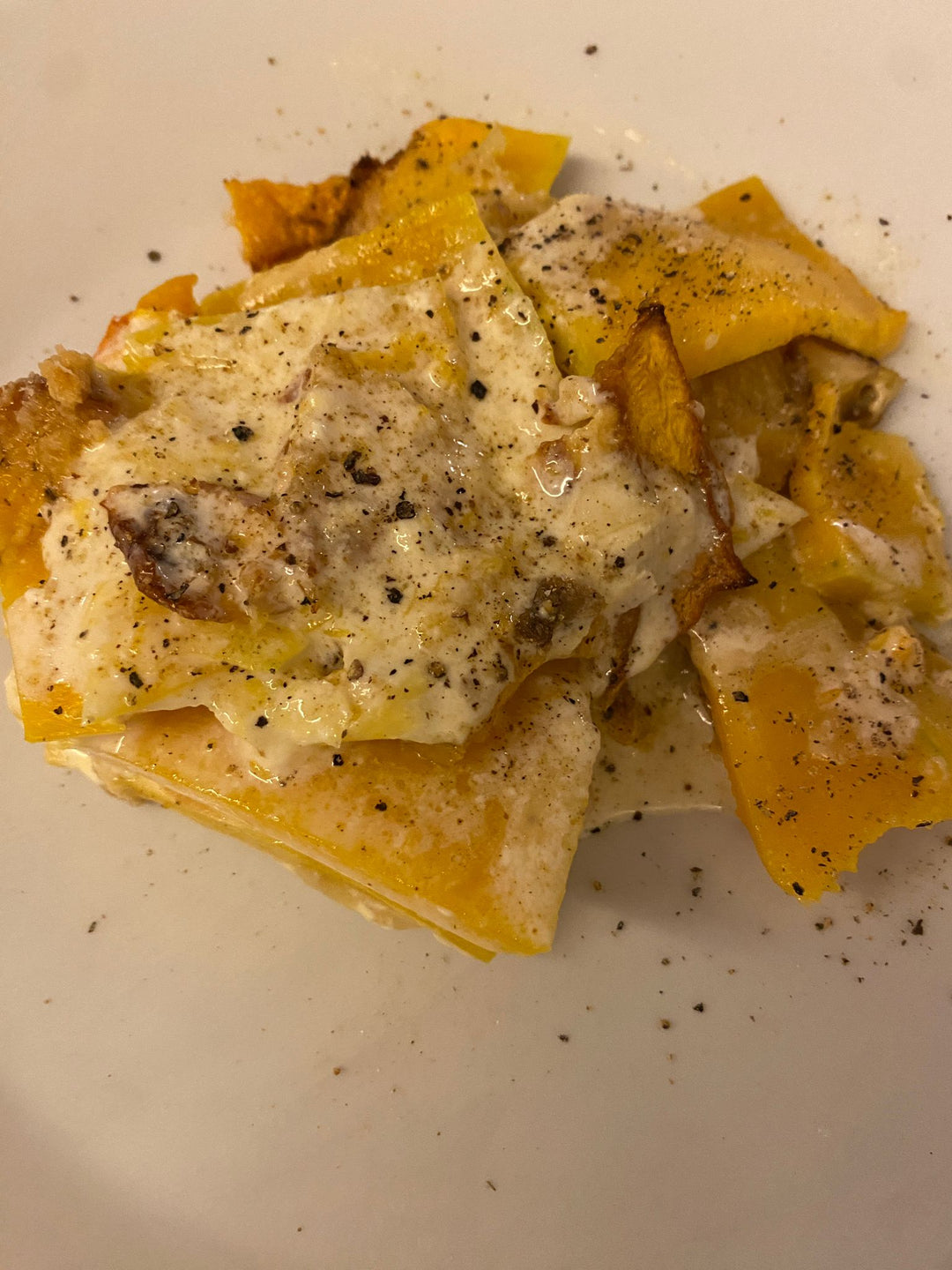 Gratin de Butternut au Saint Nectaire