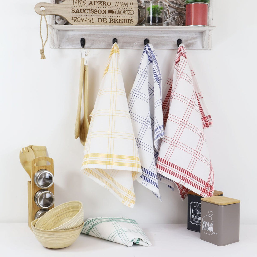 Torchons et essuie-mains en coton ou lin : où trouver le linge de cuisine absorbant idéal ?