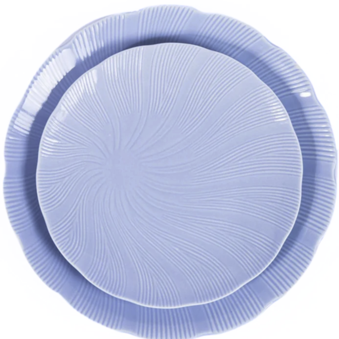 Les assiettes bleues artisanales et fabriquées en France et Europe