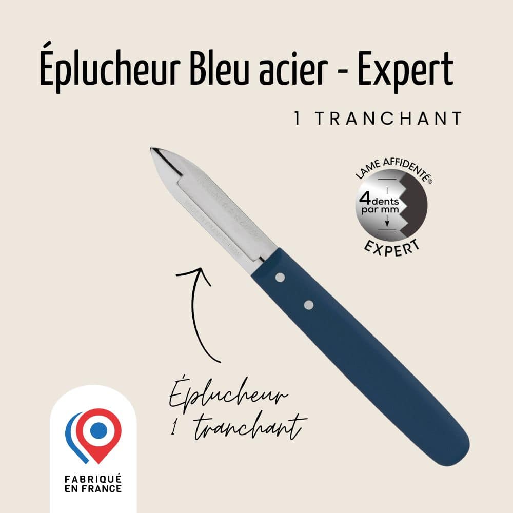 Éplucheur – 1 tranchant | Expert Affidenté®