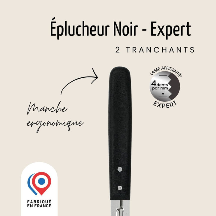 Éplucheur – 2 tranchants | Expert Affidenté®