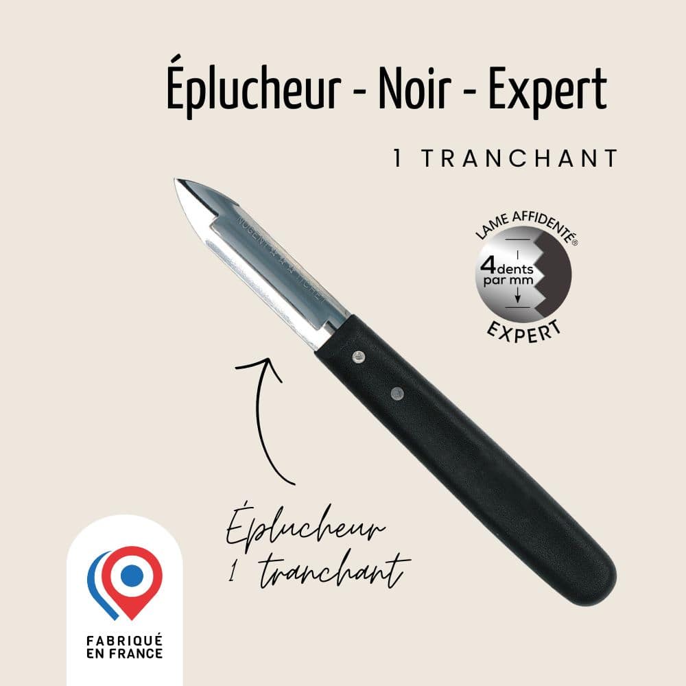 Éplucheur – 1 tranchant | Expert Affidenté®