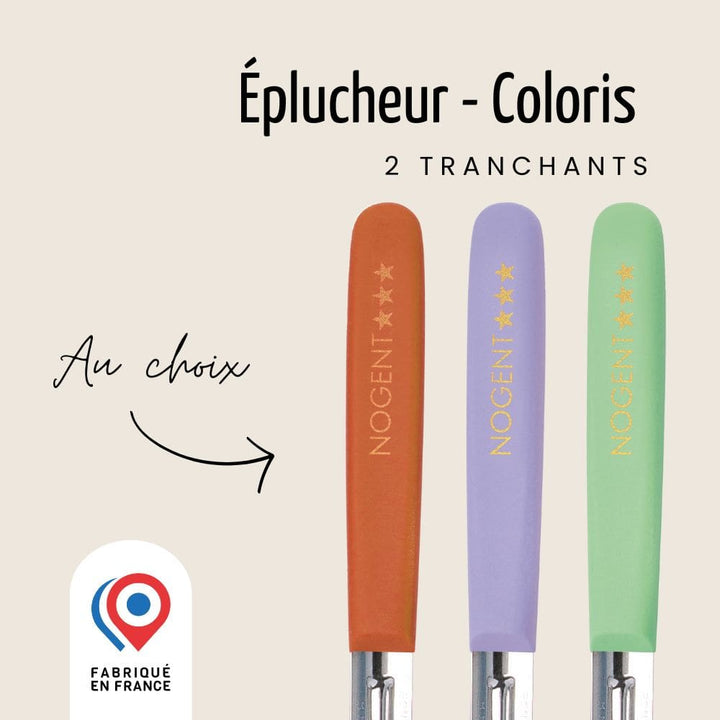 Éplucheur - 2 tranchants | Classic Polypro ~ Les Pastels