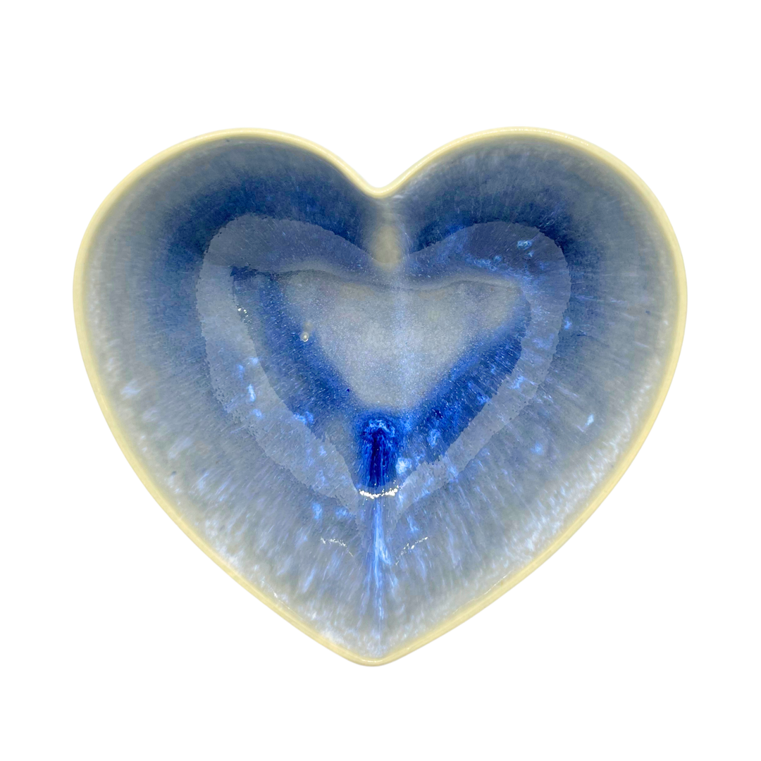 Bol coeur Bleu brise