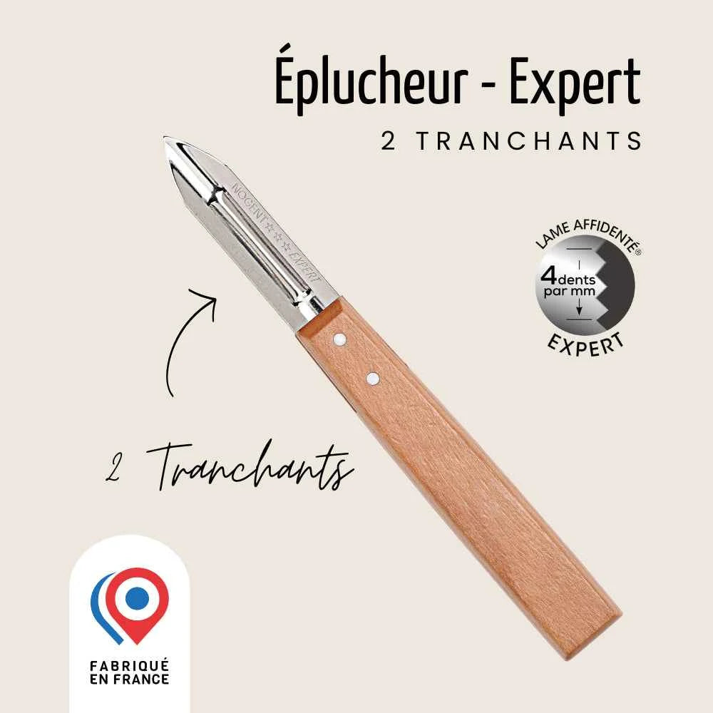 Éplucheur – 2 tranchants | Affidenté® Naturel