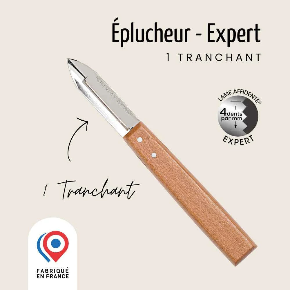 Éplucheur – 1 tranchant | Affidenté® Naturel