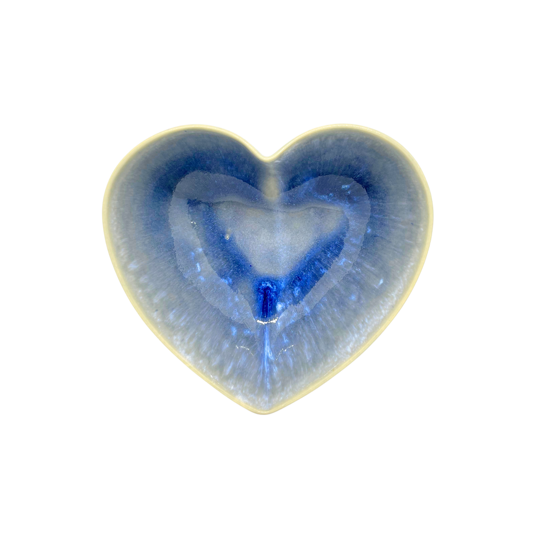 Bol coeur Bleu brise