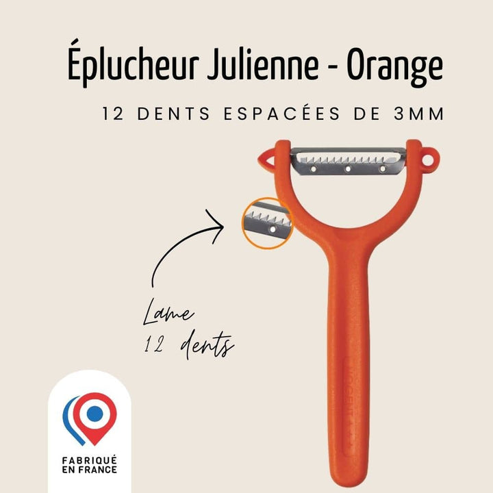 Éplucheur "Y " - À étrier - Julienne | Pratik