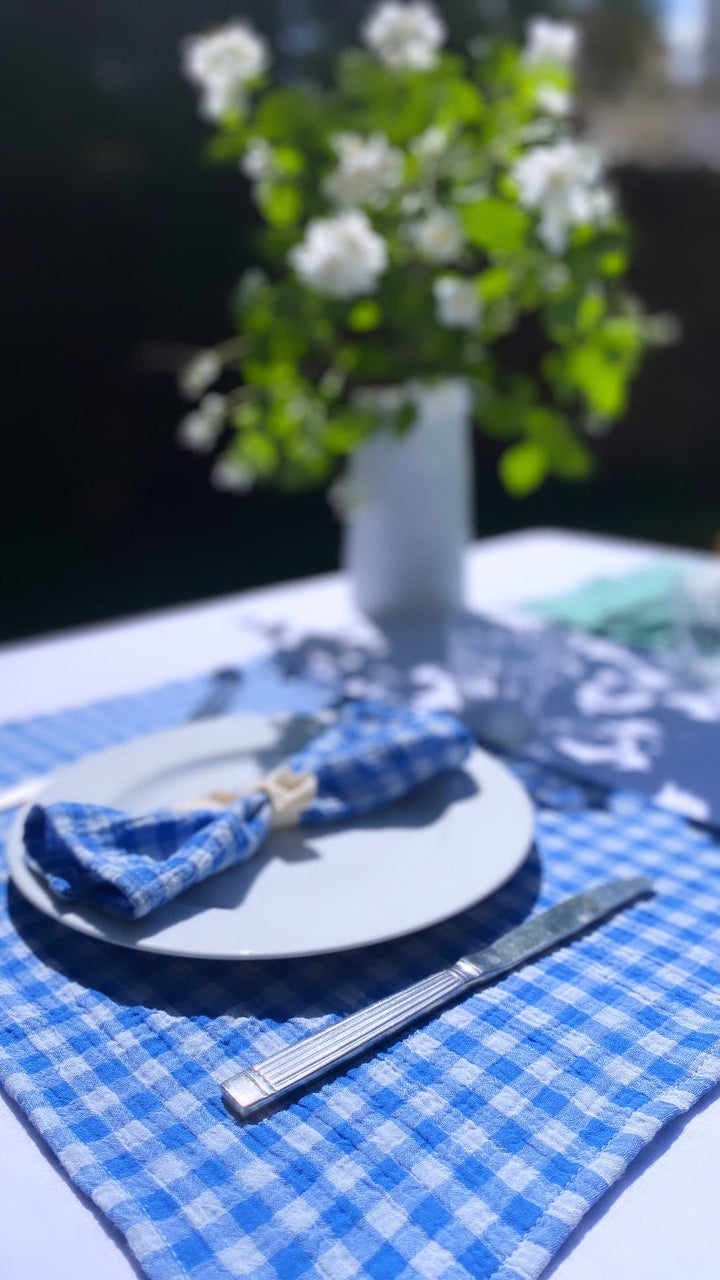 X2 Vichy Azur Table Set