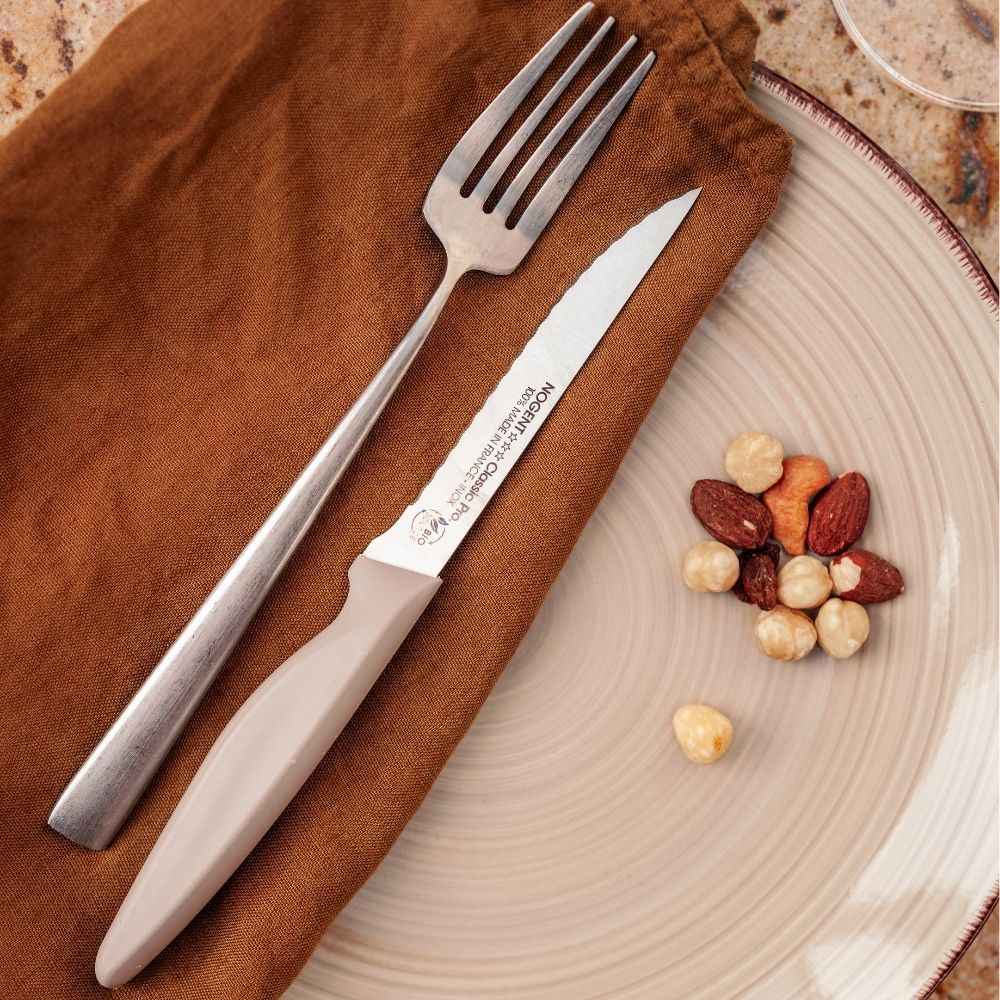 Couteau steak - Lame 11cm double crantage | Les Responsables