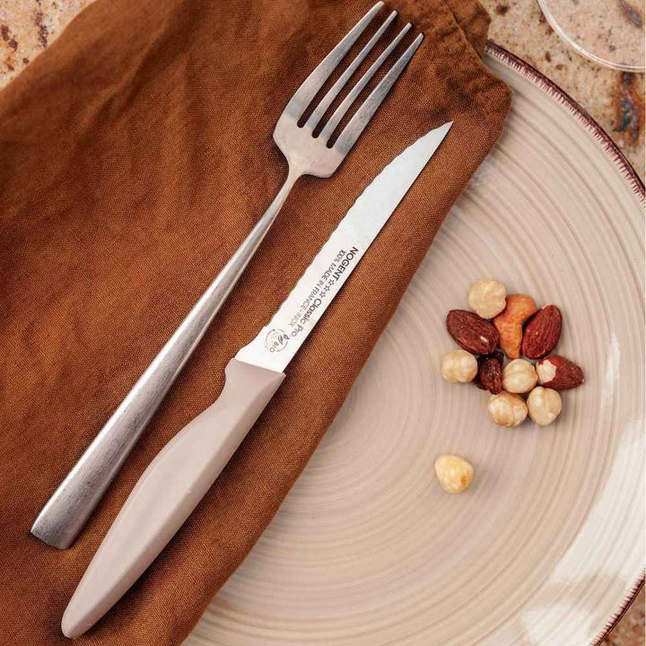 Couteau steak - Lame 11cm double crantage | Les Responsables