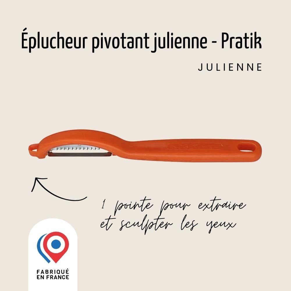 Éplucheur “I” – Pivotant – Julienne | Nogent Daily