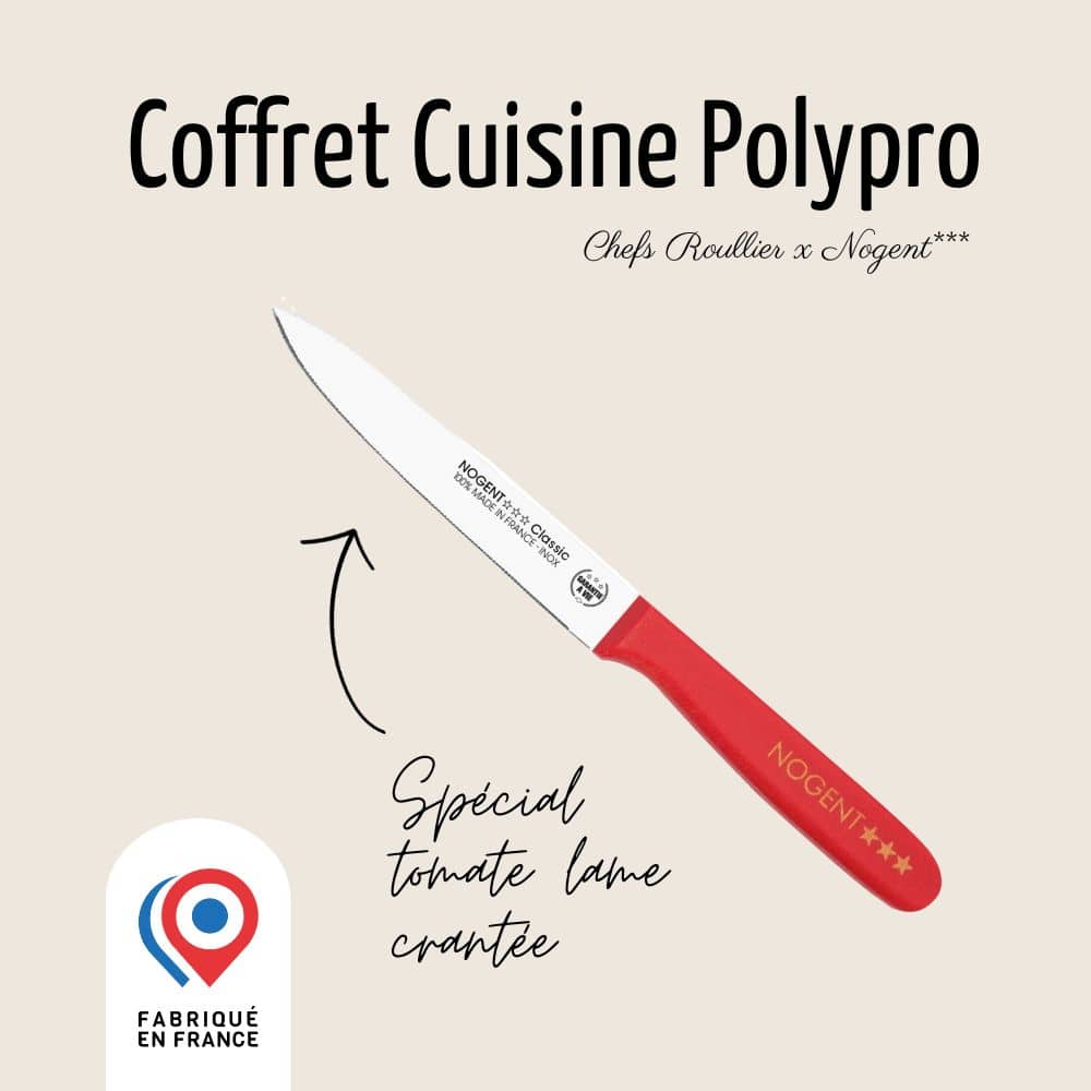 Coffret Cuisine - Polypropylène noir & rouge | Nogent Daily - Amphitria