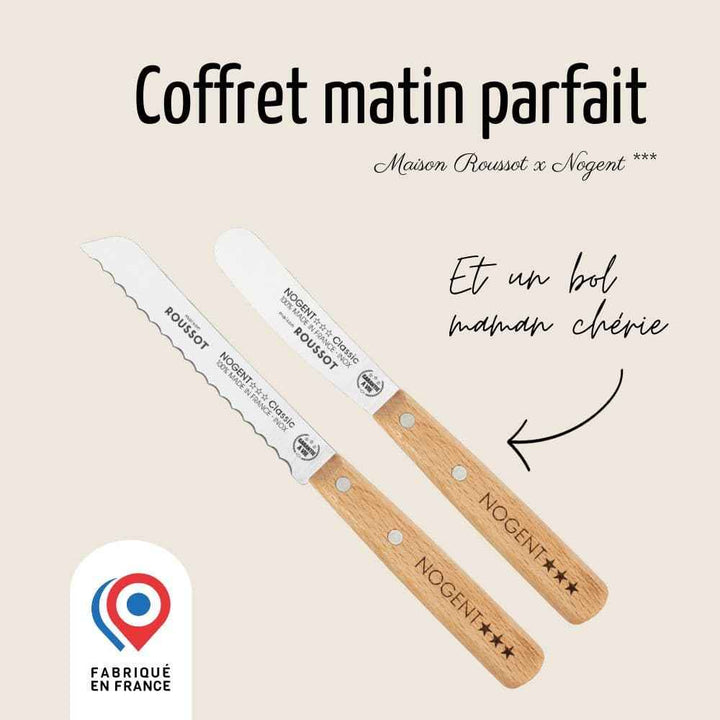 Fête des mères - Bol, Tartineur, Petit Pain | Maison Roussot x Nogent ***