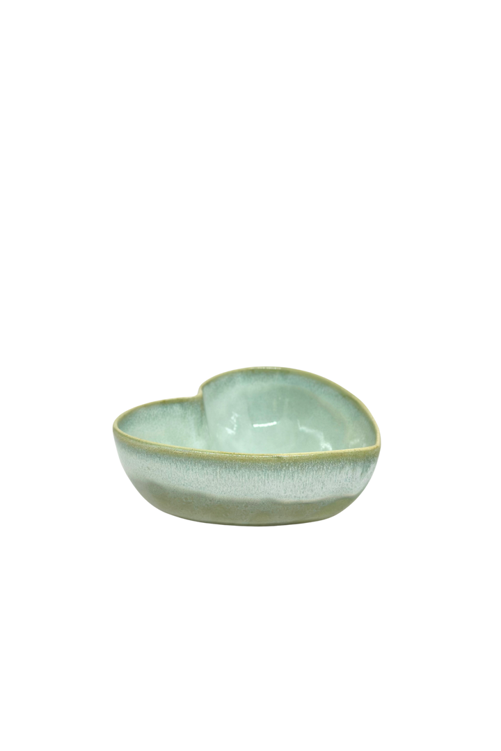 Green heart bowl