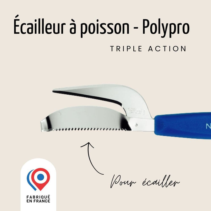 Écailleur à poisson - Triple action | Classic Polypro