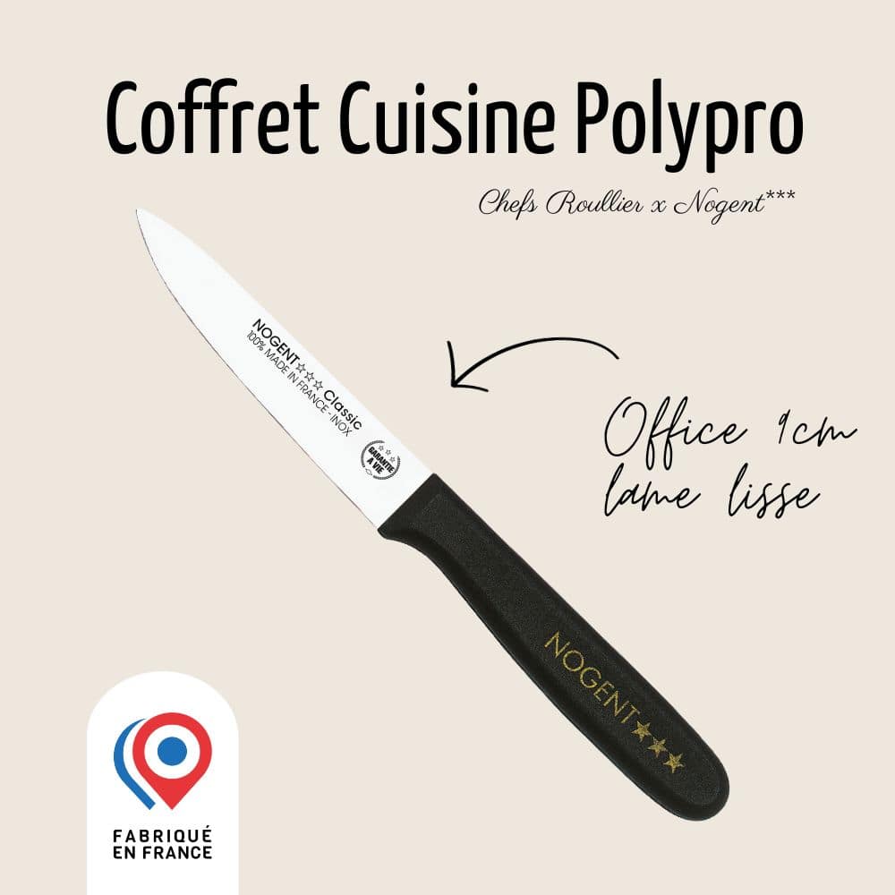 Coffret Cuisine - Polypropylène noir & rouge | Chefs Roullier x Nogent ***