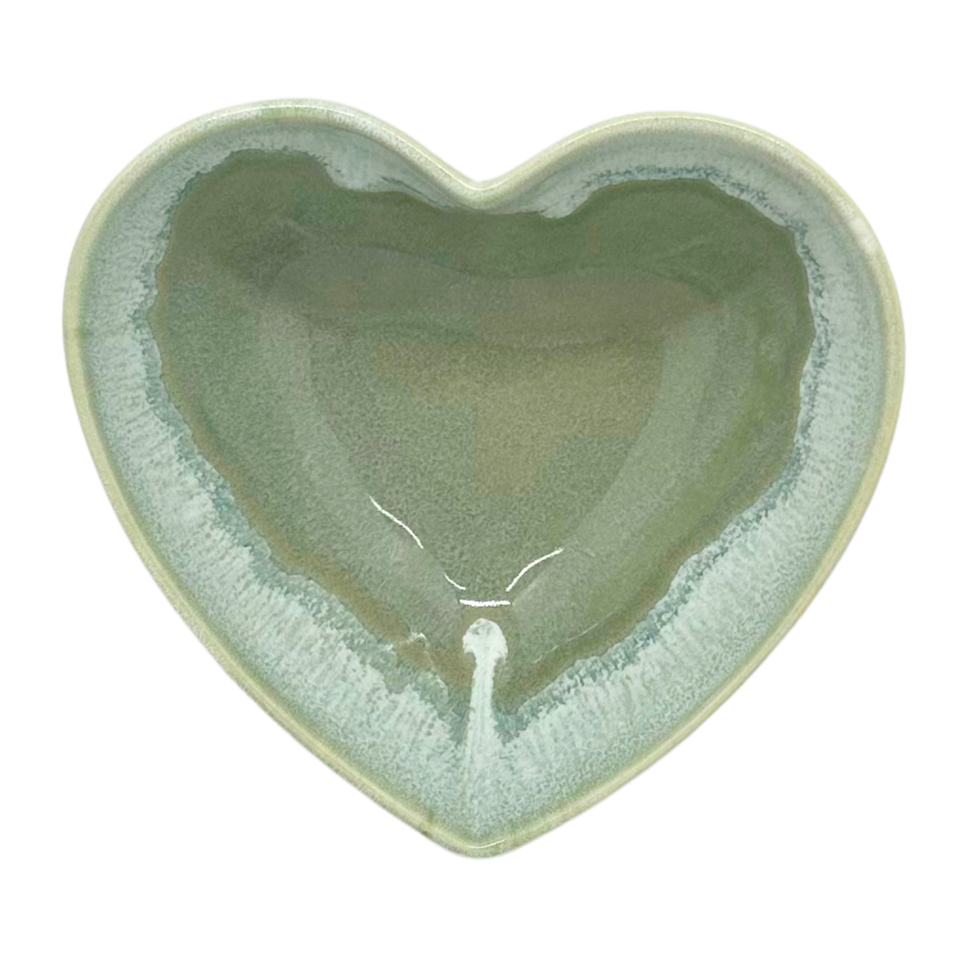 Green heart bowl