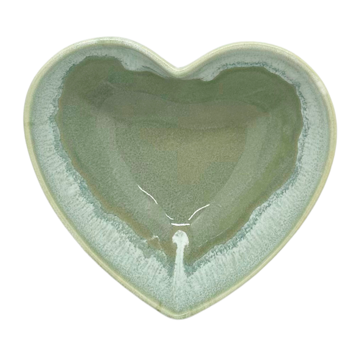 Green heart bowl