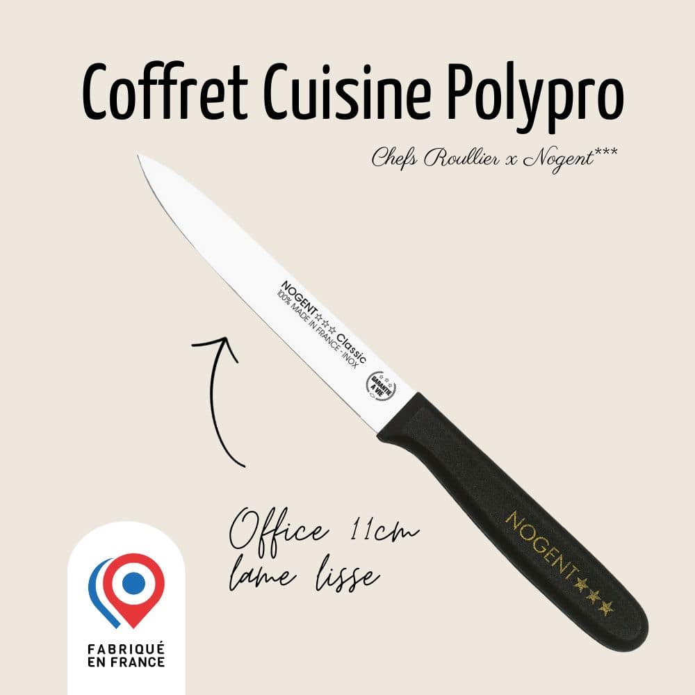 Coffret Cuisine - Polypropylène noir & rouge | Chefs Roullier x Nogent ***