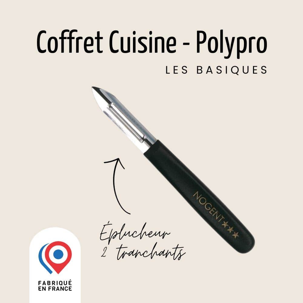 Coffret Cuisine - Polypro Noir | Les basiques pour ma cuisine