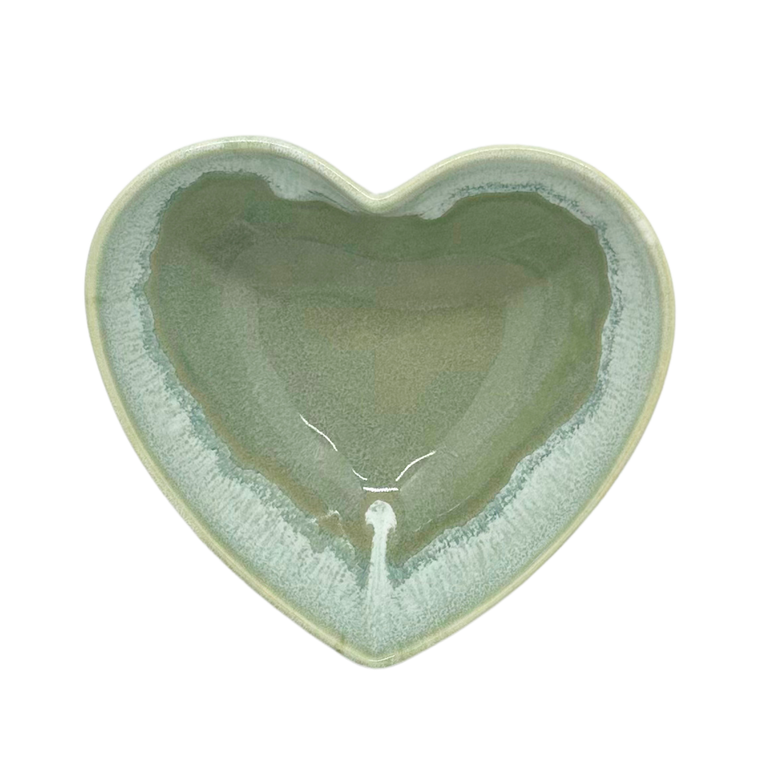 Green heart bowl