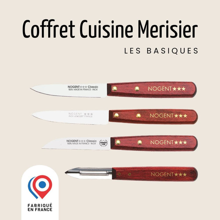 Coffret Cuisine - Merisier | Les basiques pour ma cuisine