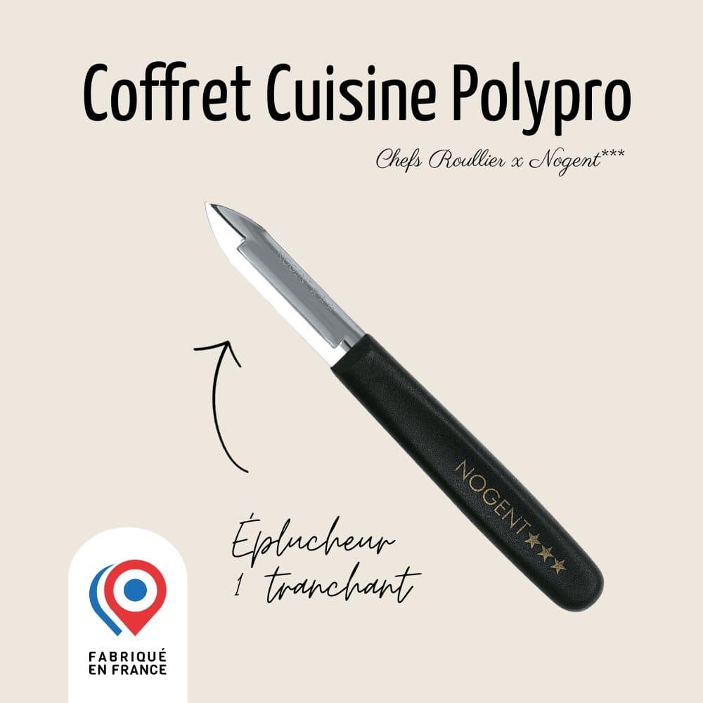 Coffret Cuisine - Polypropylène noir & rouge | Chefs Roullier x Nogent ***