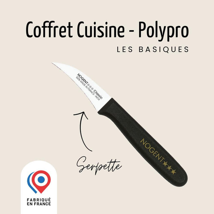 Coffret Cuisine - Polypro Noir | Les basiques pour ma cuisine