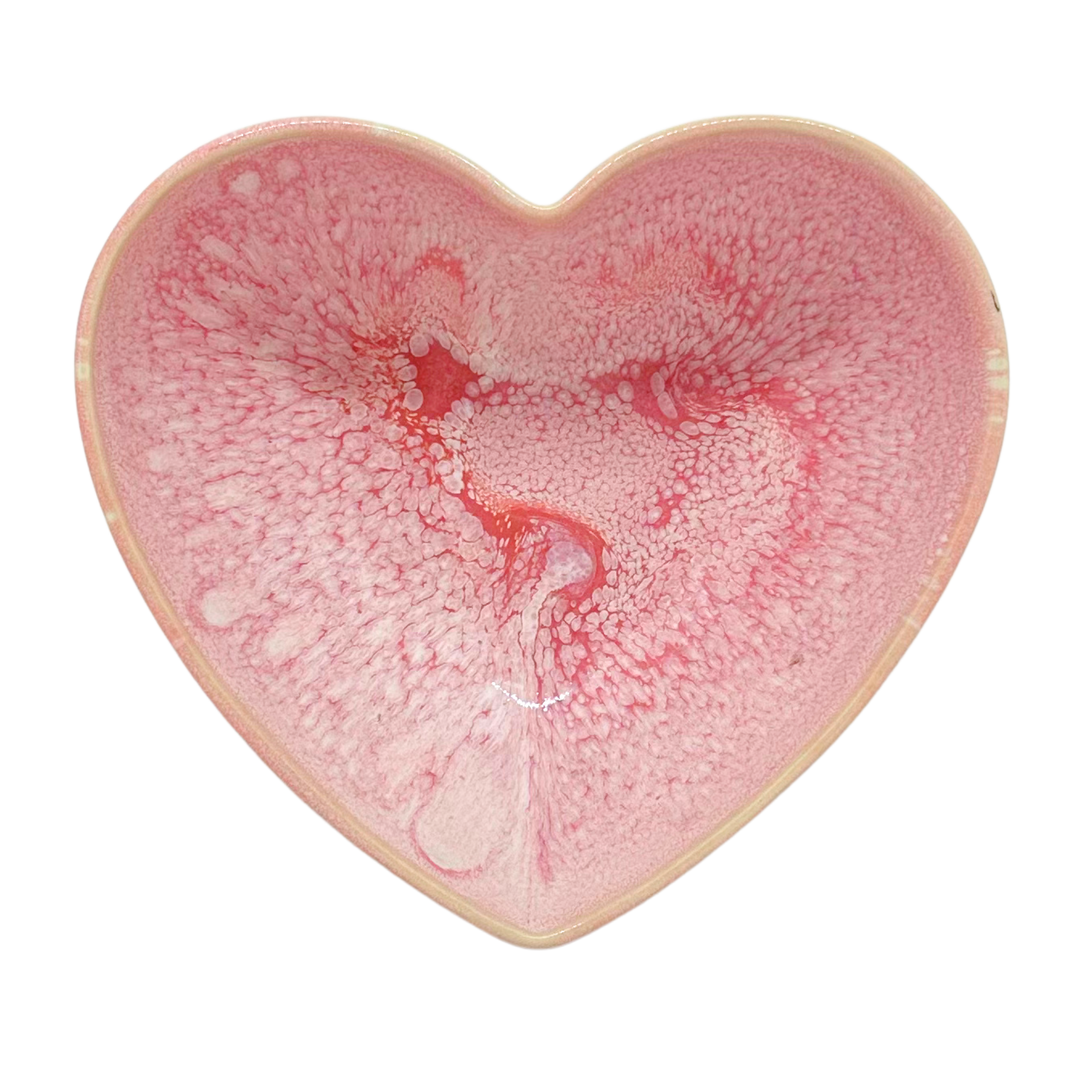 Bol coeur rose Camélia