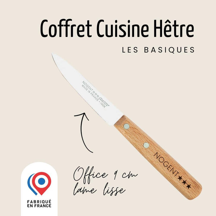 Coffret Cuisine - Bois Hêtre | Les basiques pour ma cuisine