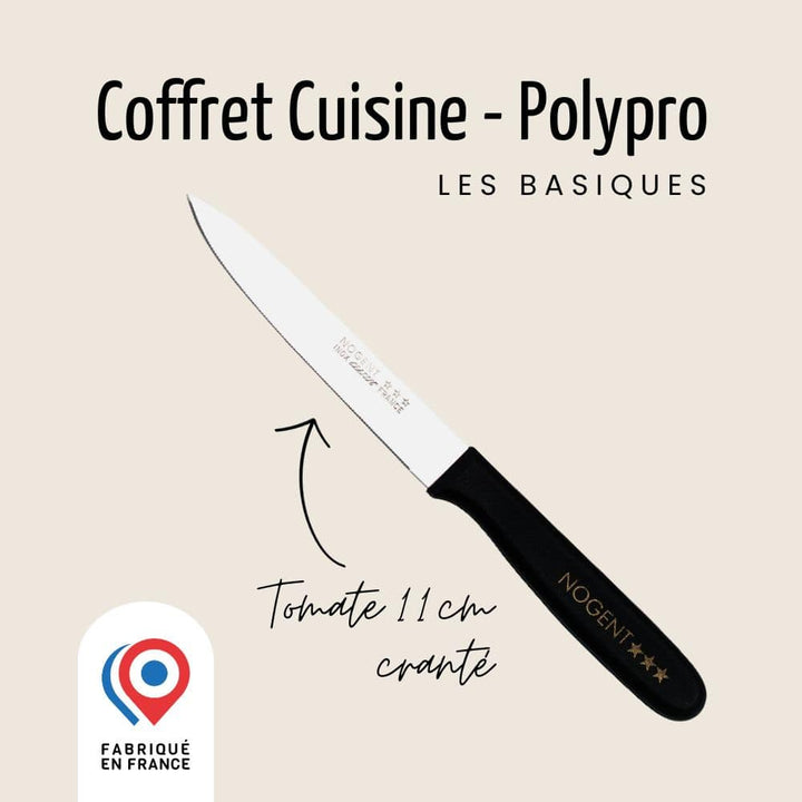 Coffret Cuisine - Polypro Noir | Les basiques pour ma cuisine