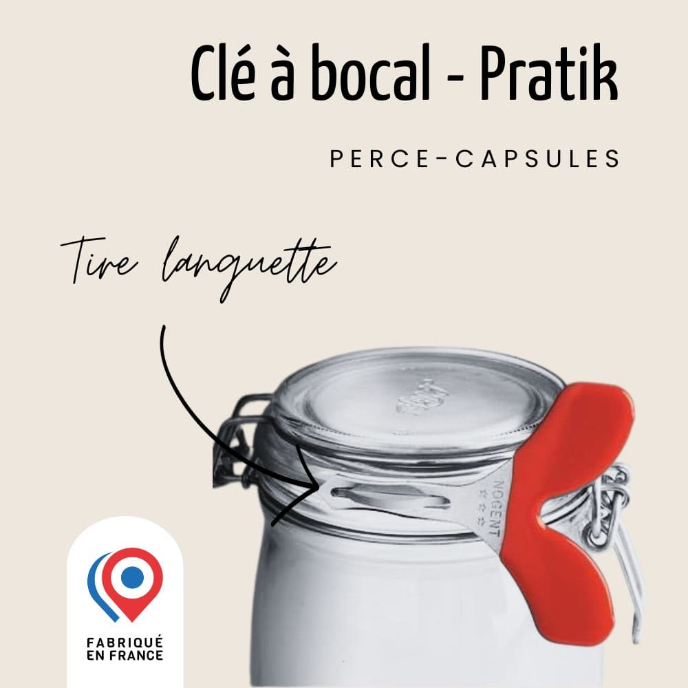 Clé à bocal - Perce capsules | Pratik