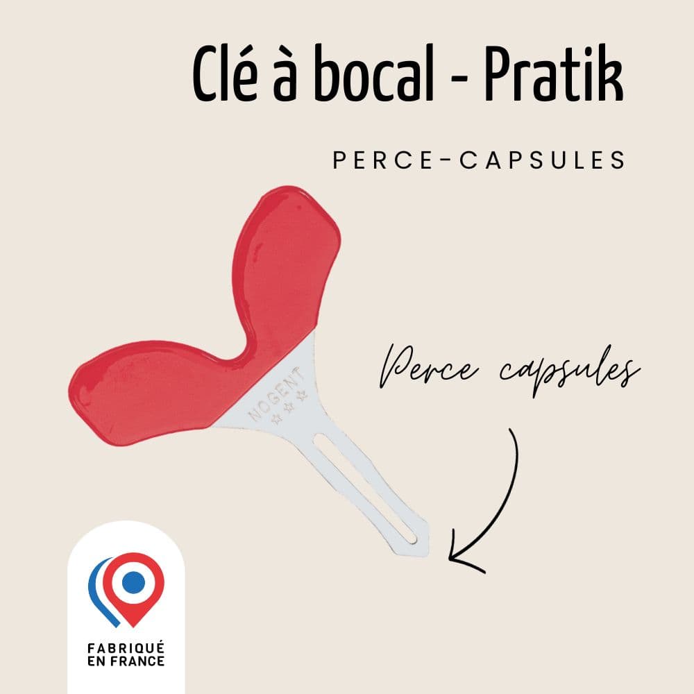 Clé à bocal - Perce capsules | Pratik