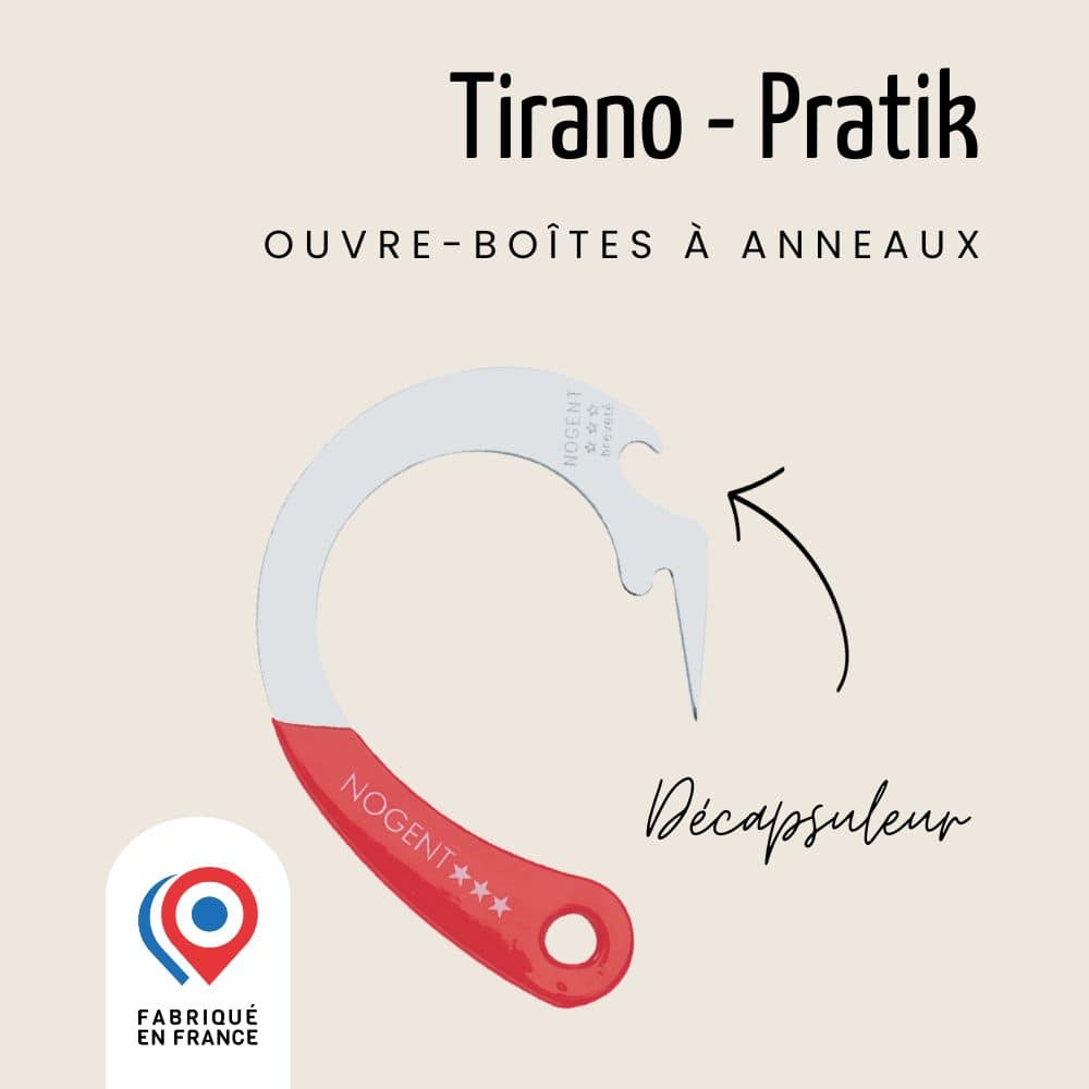 Tirano - Ouvre-boîtes à anneaux | Pratik