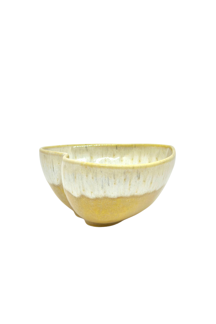 Yellow heart bowl