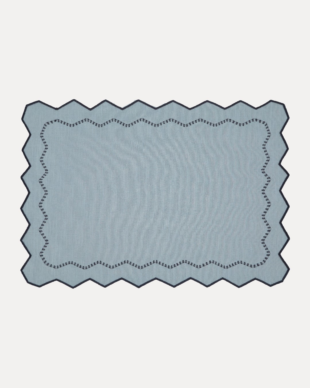 Set de table Alba bleu et gris