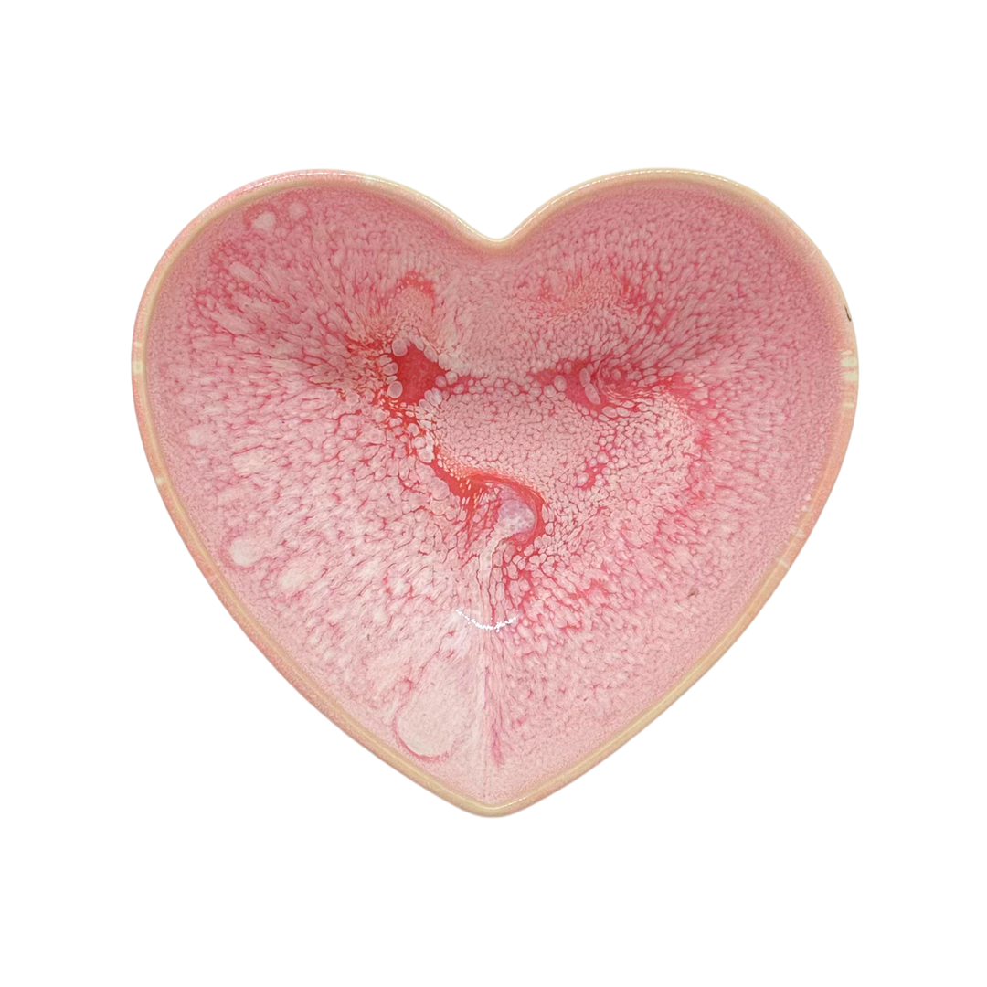 Bol coeur rose Camélia