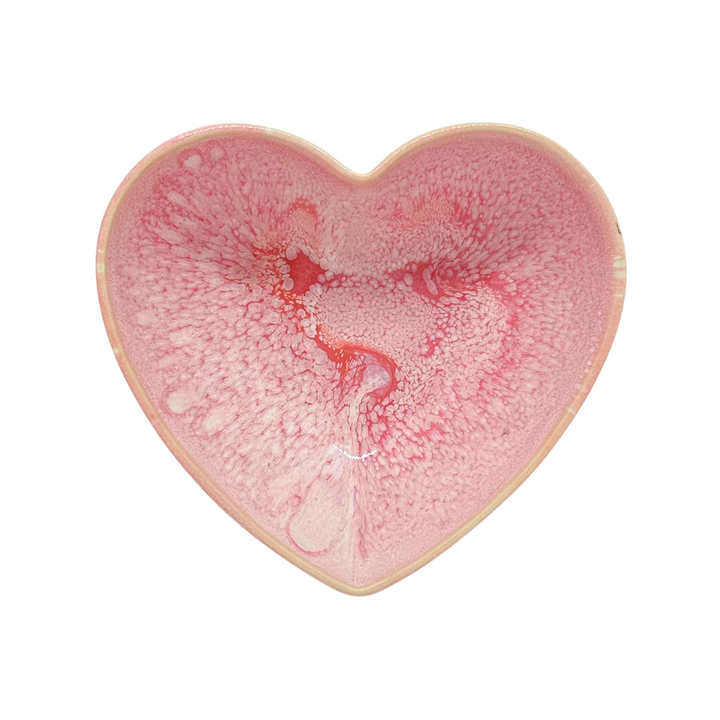 Bol coeur rose Camélia