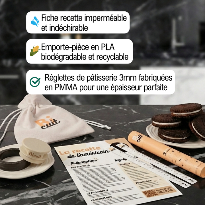 Le kit à biscuits Américain DIY