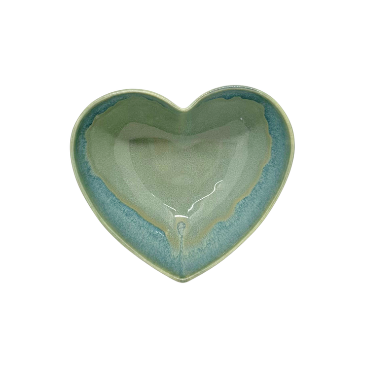 Bol coeur turquoise