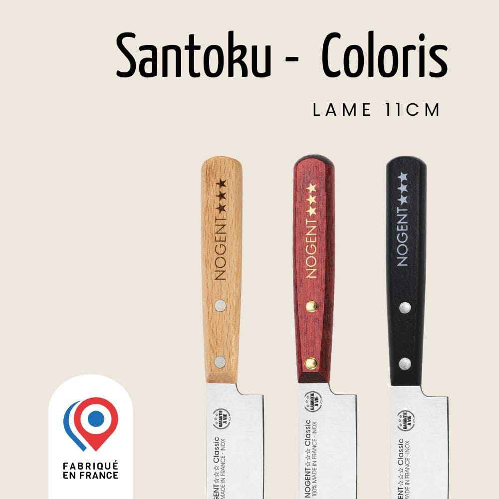 Couteau Mini Santoku - Lame lisse 11cm | Nogent Iconic