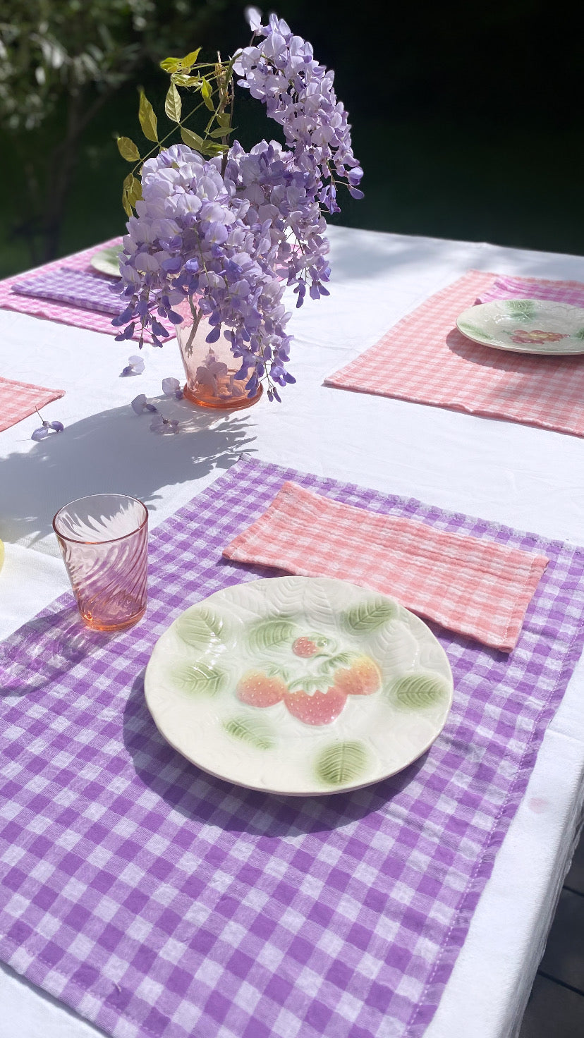 X2 Vichy Glycine Placemat