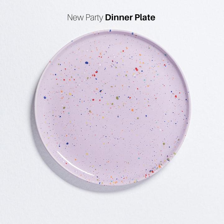 Service 24 pièces New Party Lila Services vaisselle Egg Back Home