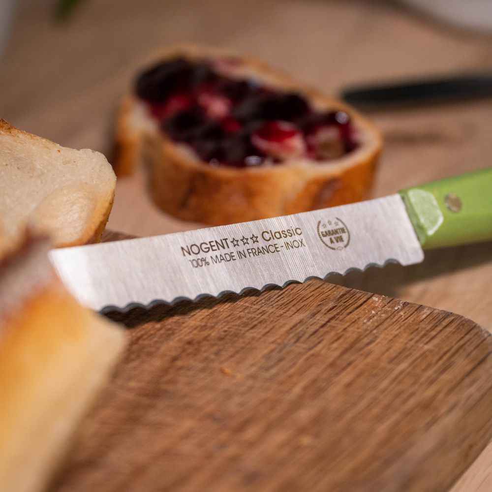 Couteau Baguette - Lame 11cm crantée 6mm | Nogent Iconic