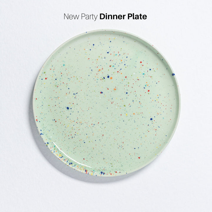 Service 24 pièces New Party Services vaisselle Egg Back Home