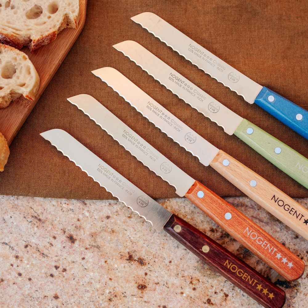 Couteau Baguette - Lame 11cm crantée 6mm | Nogent Iconic