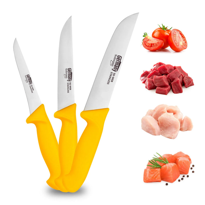 3-piece meat knife set
