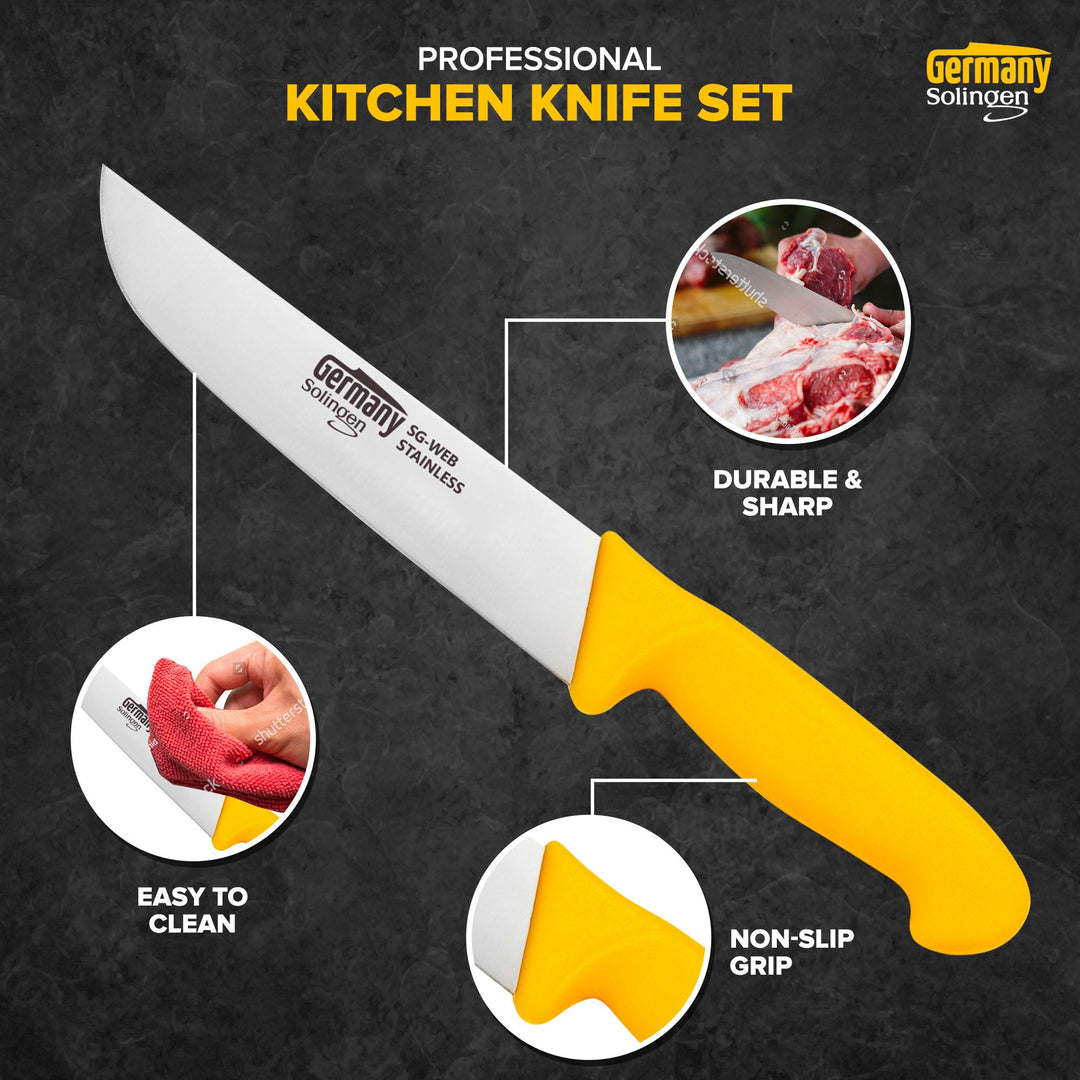 3-piece meat knife set